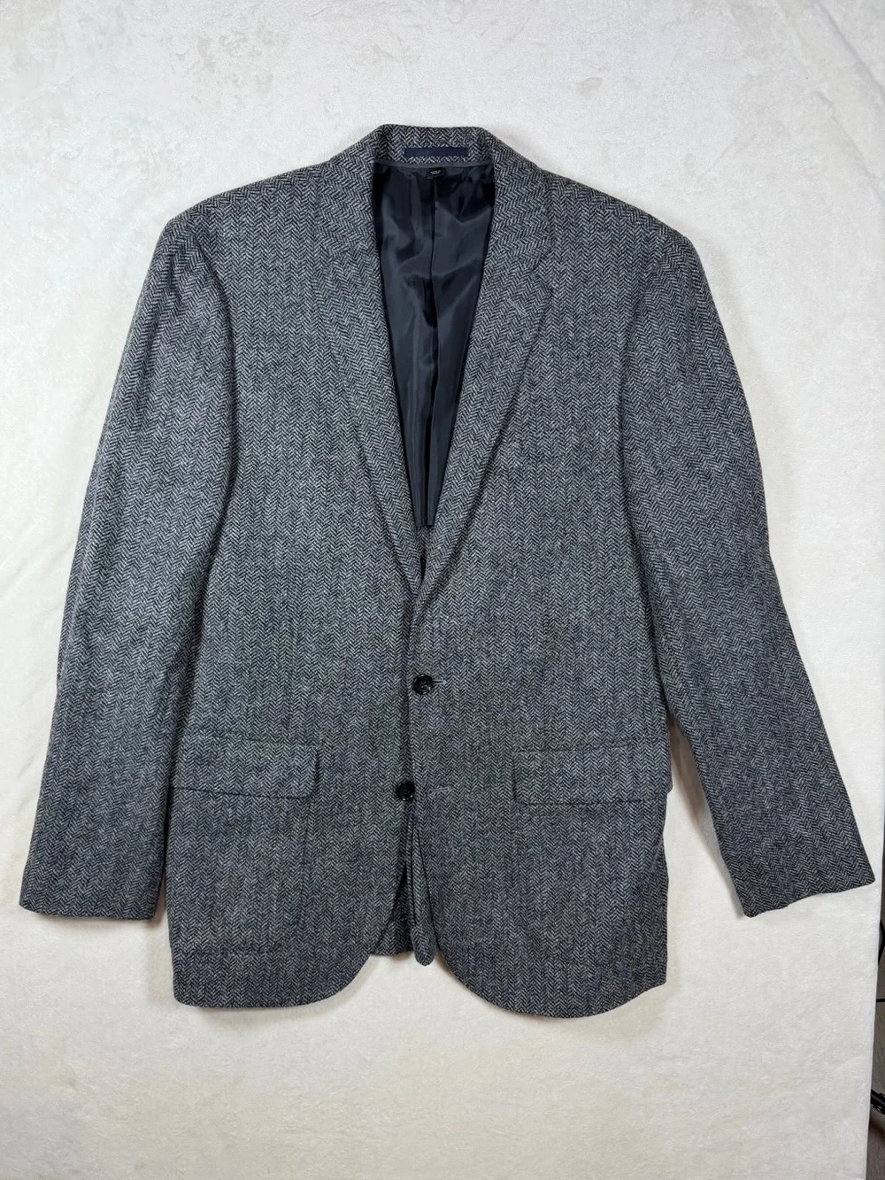 J. Crew Ludlow 40R Herringbone Tweed British MOON Wool Sport Coat Blazer